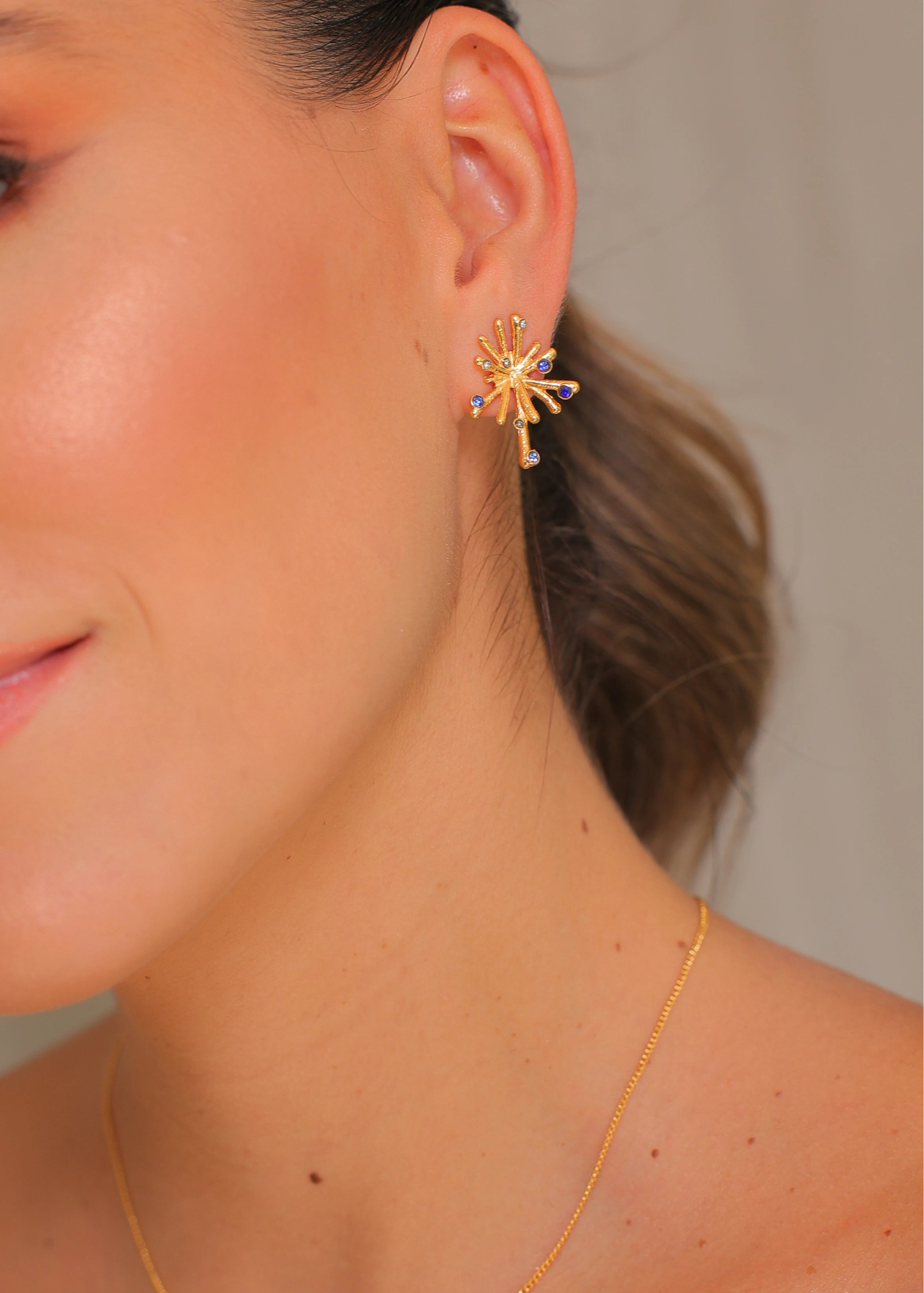 Aretes Astro Oro